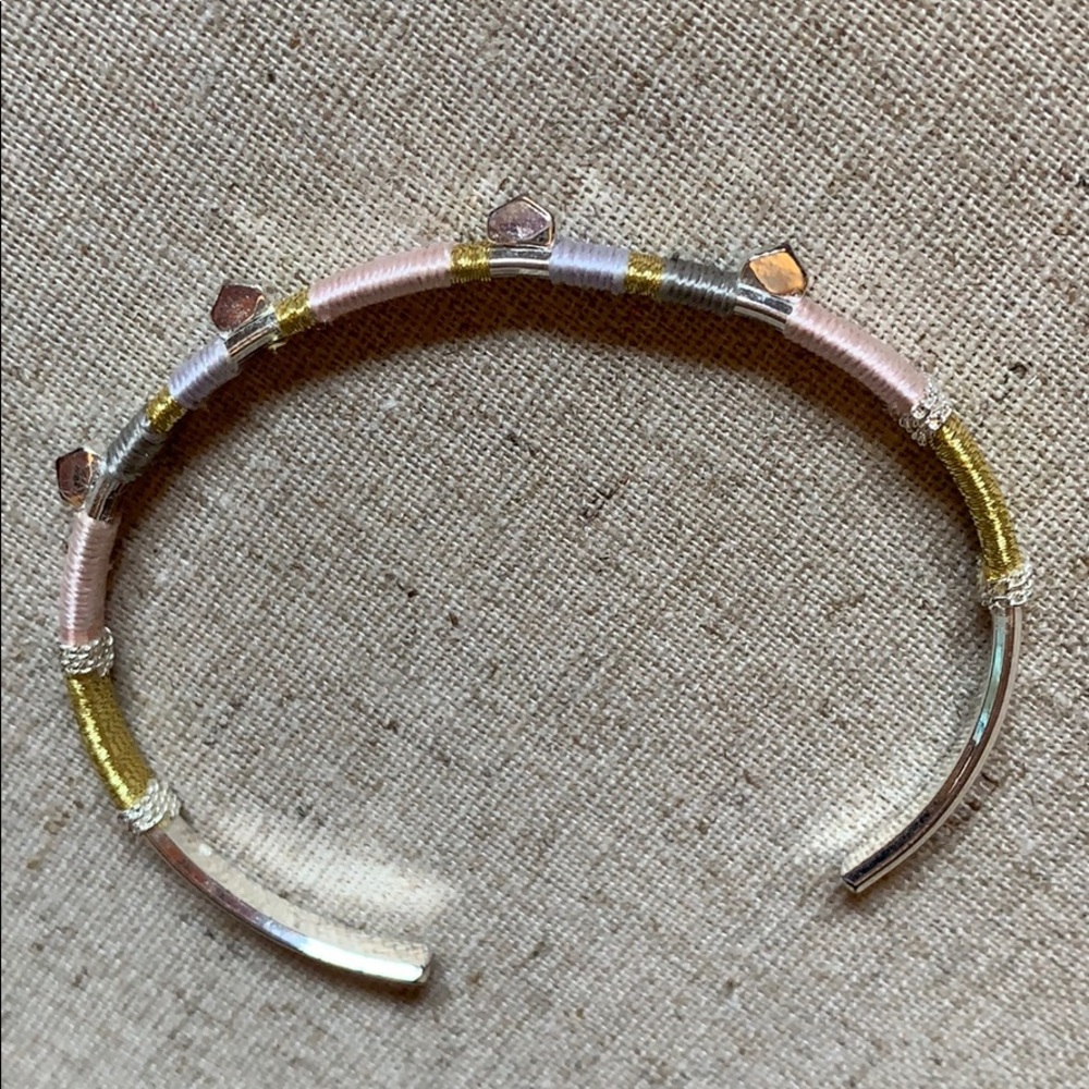 Stella & Dot Blush Colorblock Cuff